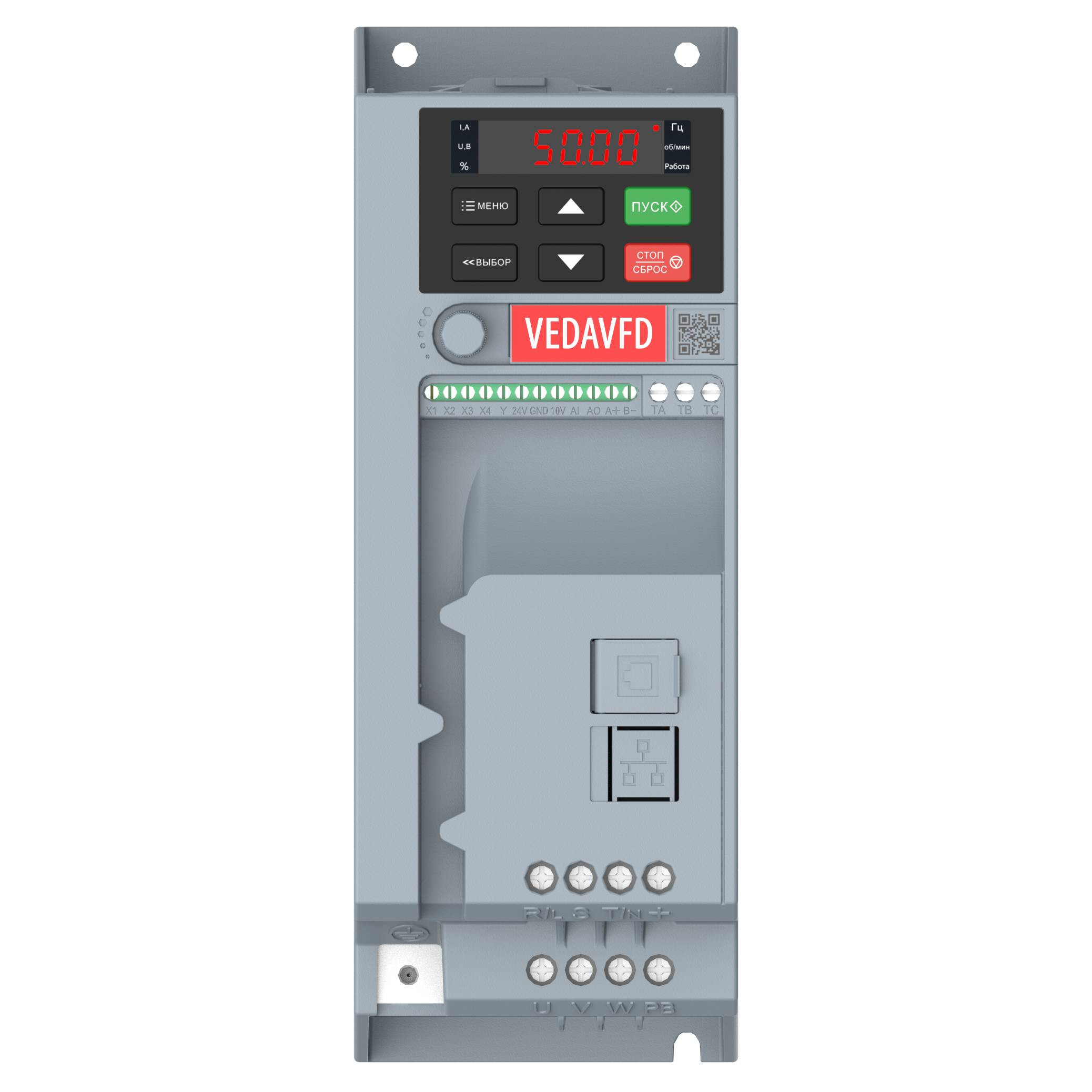 Преобразователь частотный VEDA Drive VF-51 7,5 кВт (380В,3 фазы) ABA00010